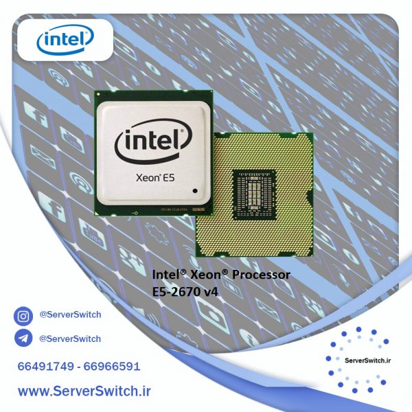 CPU استوک 2670v4