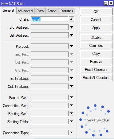 ایجاد NAT در میکروتیک