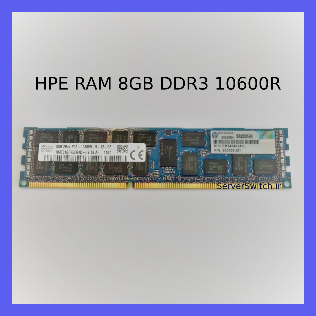 Ram hp 8GB 10600R