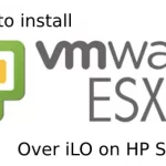 نحوه نصب ESXI از طریق ILO